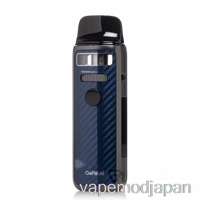 Vape Japan Voopoo Vinci 3 ポッド Mod キット カーボンファイバー ブルー